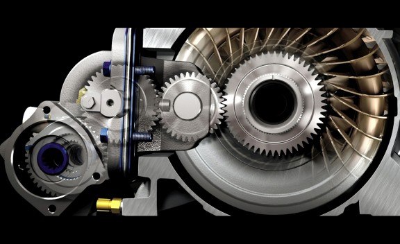 2011 Ford SuperDuty Live Drive P.T.O. cross section