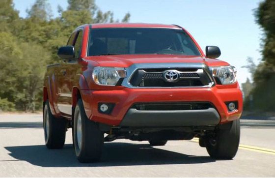 Leaked image of 2012 Tacoma with new front end