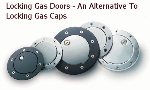 Locking gas doors from AMI Locking gas door