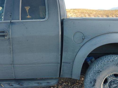 F-150 Raptor with a bent frame