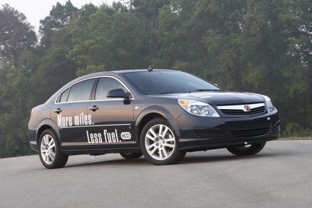 Saturn Aura with an HCCI engine.
