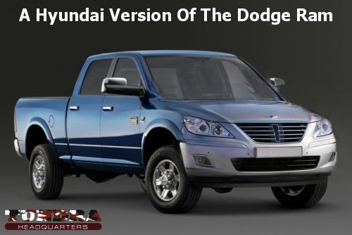 Hyundai Dodge Ram truck