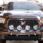 Fog light bar lifted Tundra